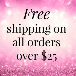 Free Shipping on any order over 25.00.